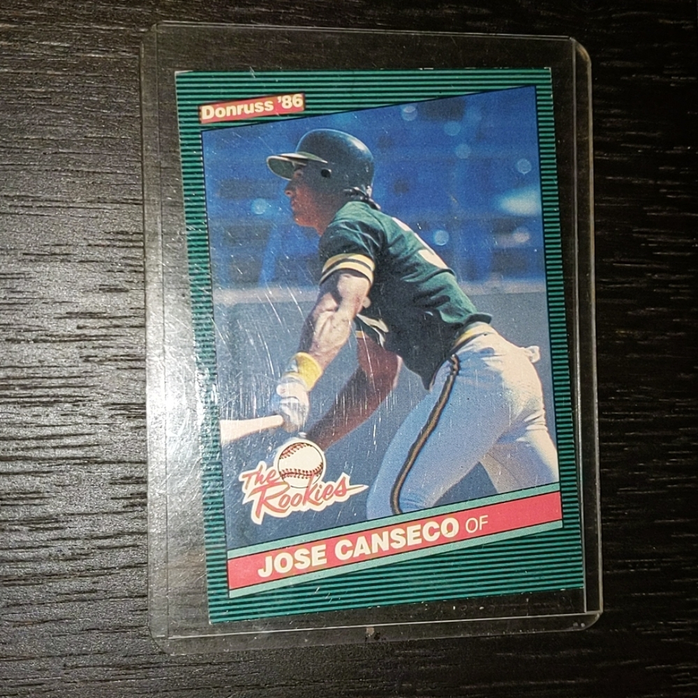 Jose Canseco Donress Rookie Card